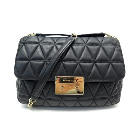 sac michael kors noir matelassé|Sacs à main de marque Noir pour femme .